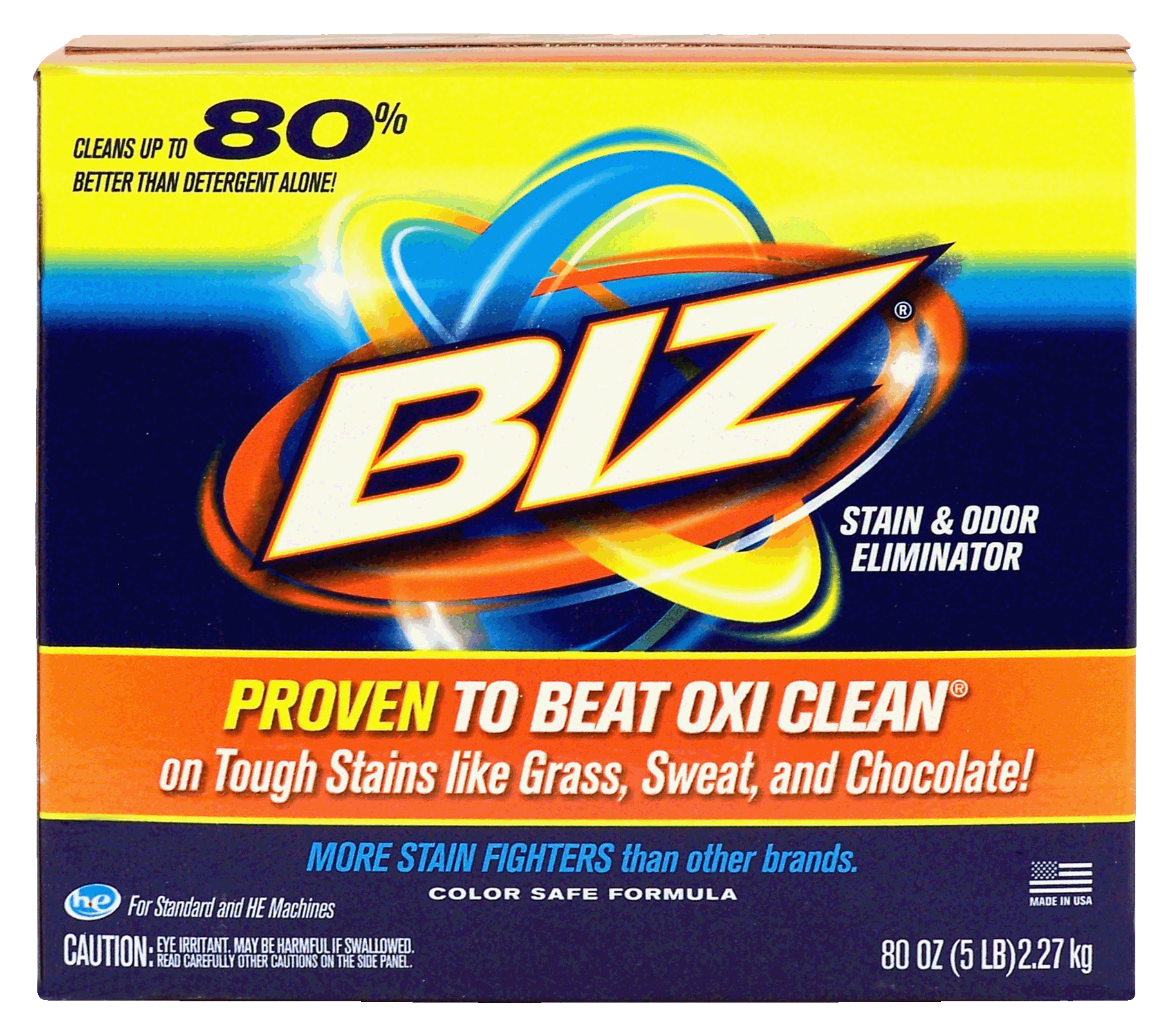 Biz&nbsp;&nbsp;laundry stain-activated booster for colors & whites powder Full-Size Picture